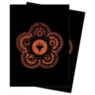UP - Standard Sleeves for Magic: The Gathering - Mana 7 Color Wheel (100)