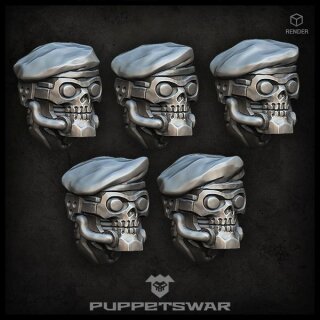 Beret Reapers heads (5)