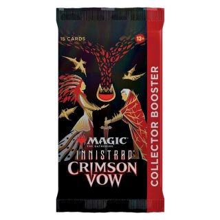 Magic the Gathering Innistrad: Crimson Vow Collector Booster (1) (DE)