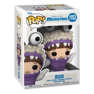 Die Monster AG 20th Anniversary POP! Disney Vinyl Figur Boo with Hood Up 9 cm