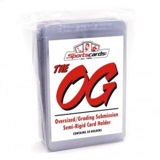 Oversized Grading Semi-Rigid Card Holder Box (50)