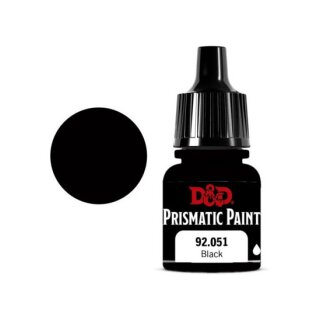 D&amp;D Prismatic Paint: Black 92.051 (8 ml)