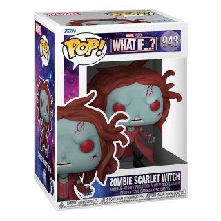 Marvel What If...? POP! TV Vinyl Figur Zombie Scarlet Witch 9 cm