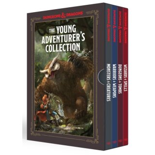 Dungeons &amp; Dragons: The Young Adventurers Collection 4-Book Boxed Set (EN)