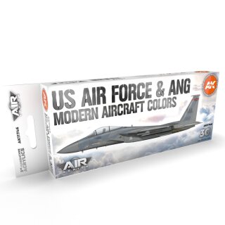 US Air Force &amp; ANG Modern Aircraft Colors