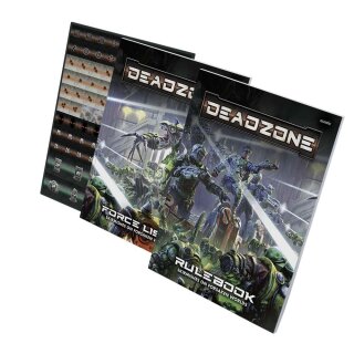 Deadzone 3rd Edition Rulebooks and Counter Sheet Pack (EN)
