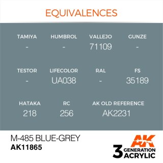 M-485 Blue-Grey (17 ml)