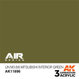 IJN M3 (M) Mitsubishi Interior Green (17 ml)