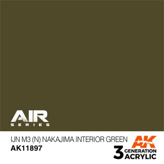 IJN M3 (N) Nakajima Interior Green (17 ml)