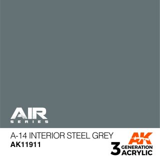 A-14 Interior Steel Grey (17 ml)
