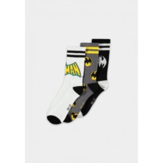 Batman - Sport Socks (3er Pack) - 39/42