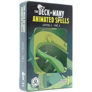 Deck of Many Animated Spells Level 1 Volume 1 (EN)