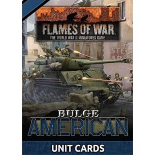 Bulge: American Unit Cards (EN)