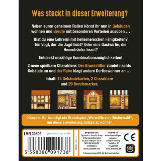 Die Werw&ouml;lfe von D&uuml;sterwald - Die Gemeinde Erweiterung (DE)