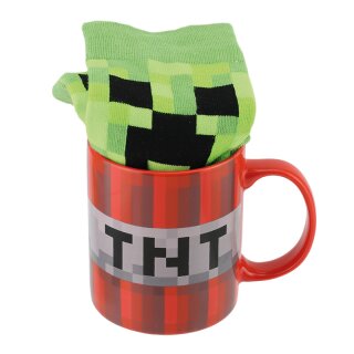 Minecraft Ceramic Mug and Socks Set