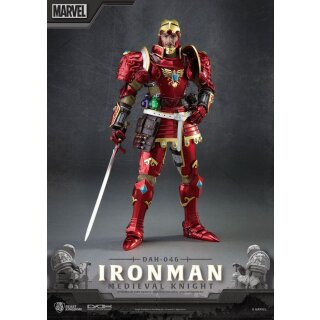 Marvel Dynamic 8ction Heroes Actionfigur 1/9 Medieval Knight Iron Man 20 cm