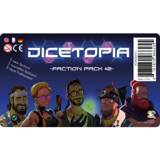 Dicetopia: Faction Pack #2 (Multilingual)