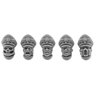 Imperial Commissar Heads Set (5)