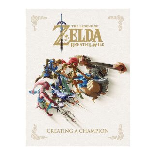 Legend of Zelda Breath of the Wild Artbook Creating A Champion (EN)