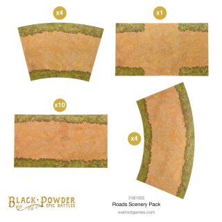 Black Powder &amp; Epic Battles - Roads Scenery pack