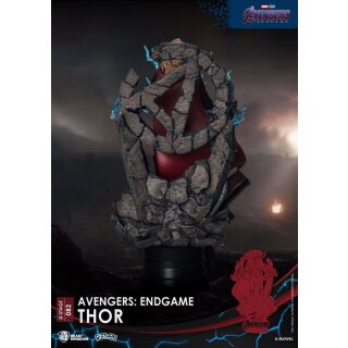 ** % SALE % ** Avengers: Endgame D-Stage PVC Diorama Thor Closed Box Version 16 cm