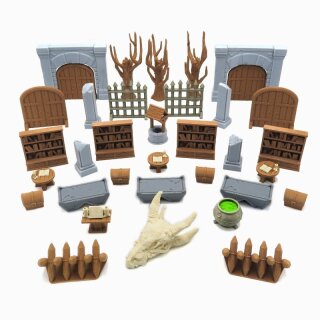 Full Scenery Pack for Descent: Legends of the Dark &ndash; 35 Pieces