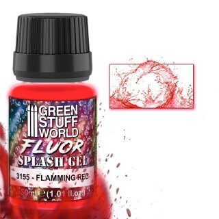 Splash Gel - Flaming Red (30 ml)