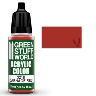 Acrylfarbe Carnage Red (17 ml)