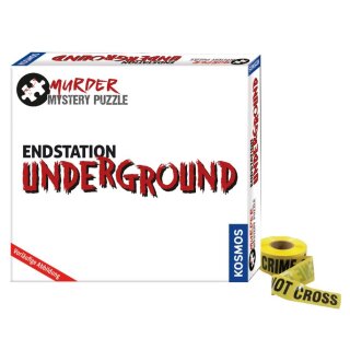 Murder Mystery Puzzle - Endstation Underground (DE)