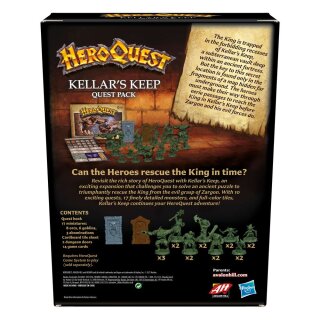 HeroQuest 2022 - Kellars Keep Quest Pack (EN)