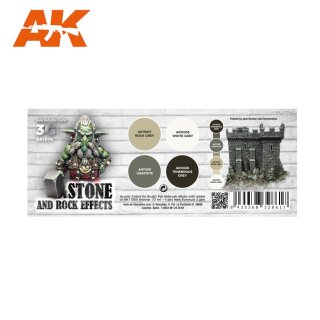 Wargame Color Set: Stone and Rock Effects
