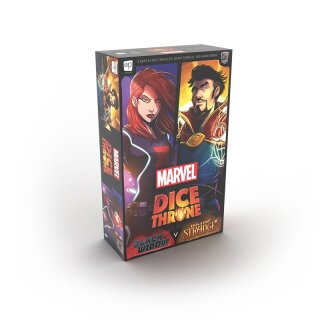 Dice Throne Marvel 2-Hero Box - Black Widow, Doctor Strange (EN)