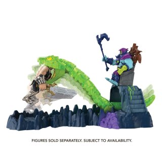 ** % SALE % ** He-Man and the Masters of the Universe Spielset 2022 Chaos Snake Attack 58 cm