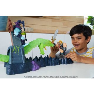 ** % SALE % ** He-Man and the Masters of the Universe Spielset 2022 Chaos Snake Attack 58 cm