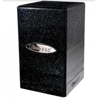 UP - Deck Box - Satin Tower - Glitter Black