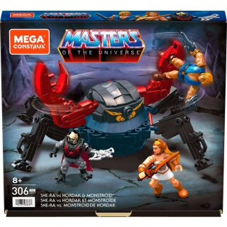 Masters of the Universe Origins Mega Construx Bauset She-Ra vs Hordak &amp; Monstroid 12 cm