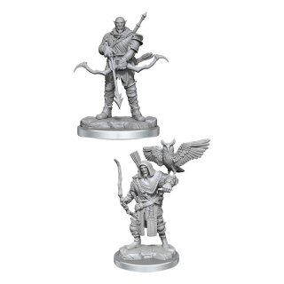 D&amp;D Nolzurs Marvelous Miniatures Miniatur unbemalt Orc Ranger Male (2)