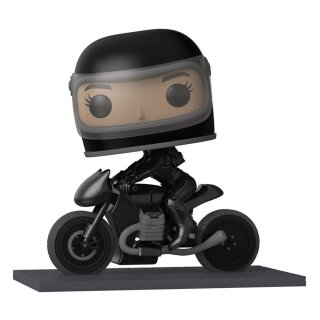 Batman POP! Rides Deluxe Vinyl Figur Selina on Motorcycle 15 cm