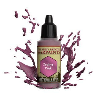 The Army Painter: Metallic Colour Zephyr Pink (18ml Flasche)