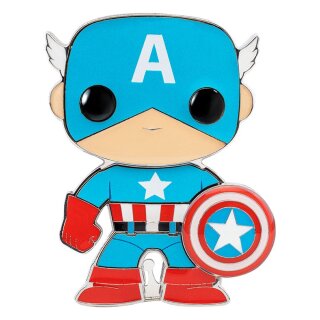 Marvel POP! Pin Ansteck-Pin Captain America 10 cm