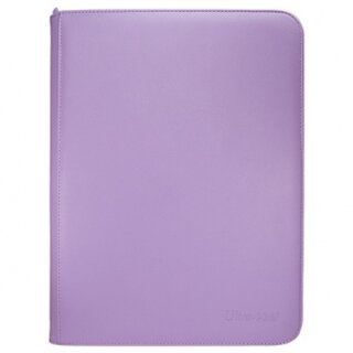 UP - Vivid 9-Pocket Zippered PRO-Binder - Purple
