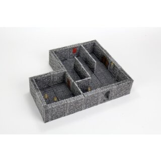 WarLock Tiles: Dungeon Tiles II &ndash; Full Height Stone Walls Expansion