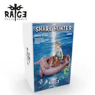 Shark Hunter Resin Figure