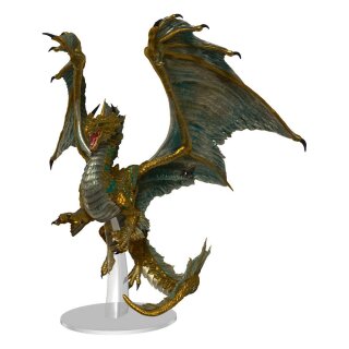 D&amp;D Icons of the Realms Premium Miniatur vorbemalt Miniatur Adult Bronze Dragon