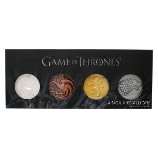 Game of Thrones Medaillen-Set: Sigils (Limited Edition)