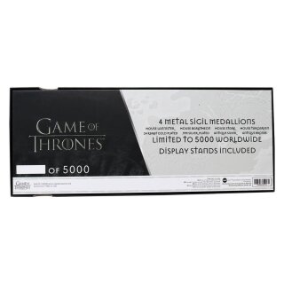 Game of Thrones Medaillen-Set: Sigils (Limited Edition)