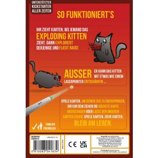 Exploding Kittens: 2-Spieler-Edition (DE)