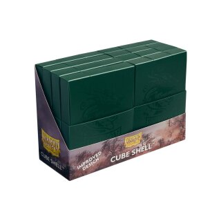 Dragon Shield: Cube Shell Box &ndash; Forest Green (8)
