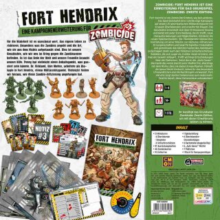 Zombicide 2. Edition: Fort Hendrix (DE)