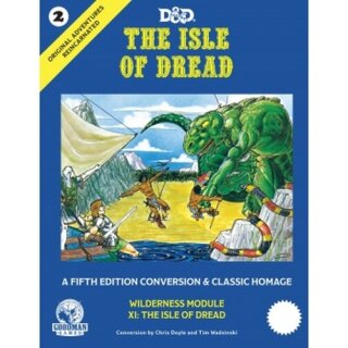 Original Adventures Reincarnated #2 The Isle of Dread (5E Adventure) (HC) (EN)